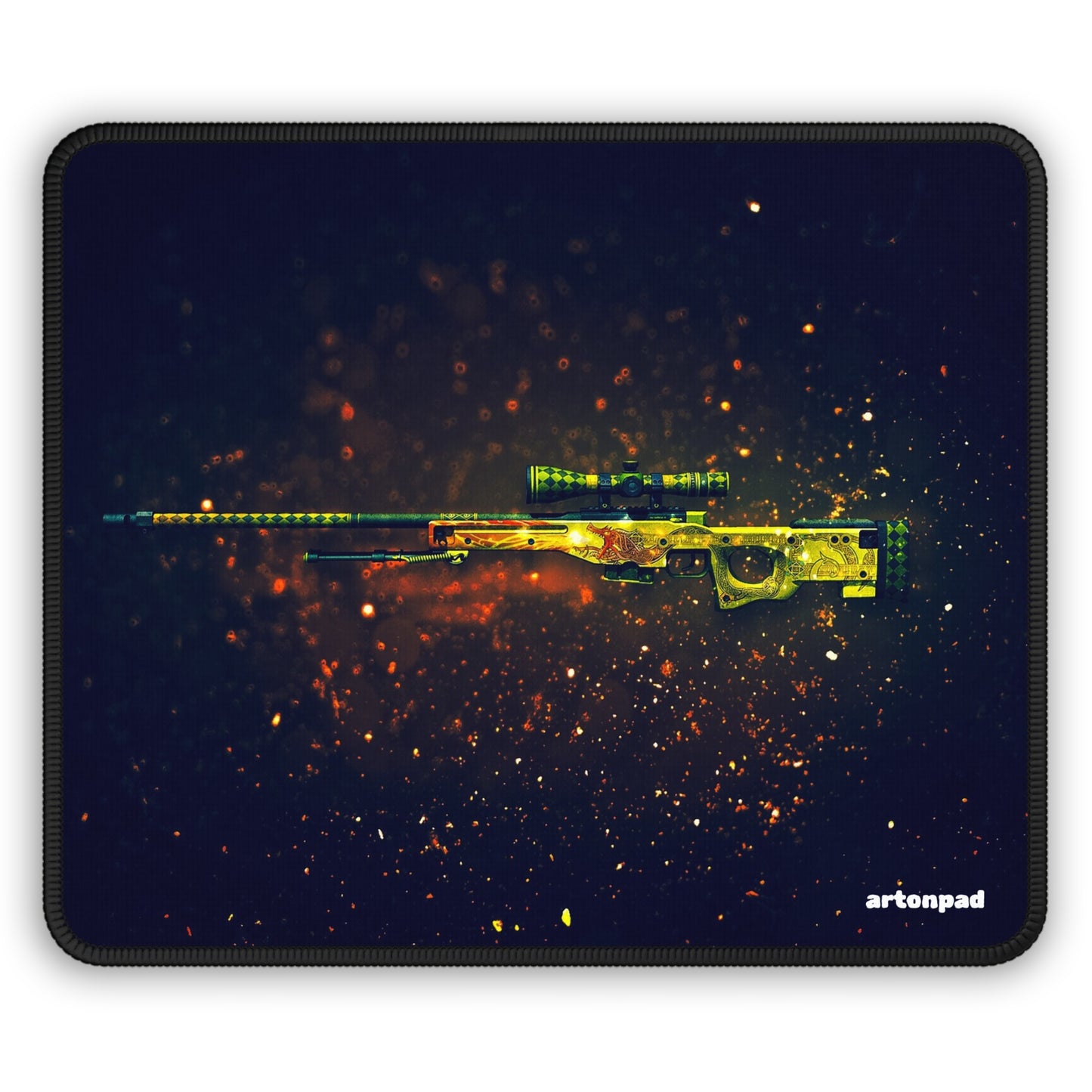 AWP | Dragon Lore Precision Gaming Mouse Pad – Legendary Style, Pro-Level Aim