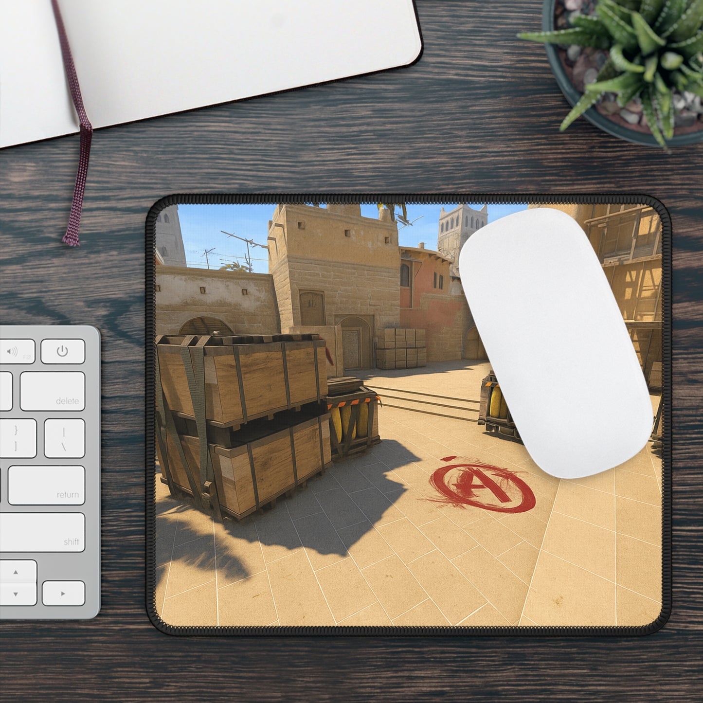CS2 Mirage Map Design Gaming Mouse Pad