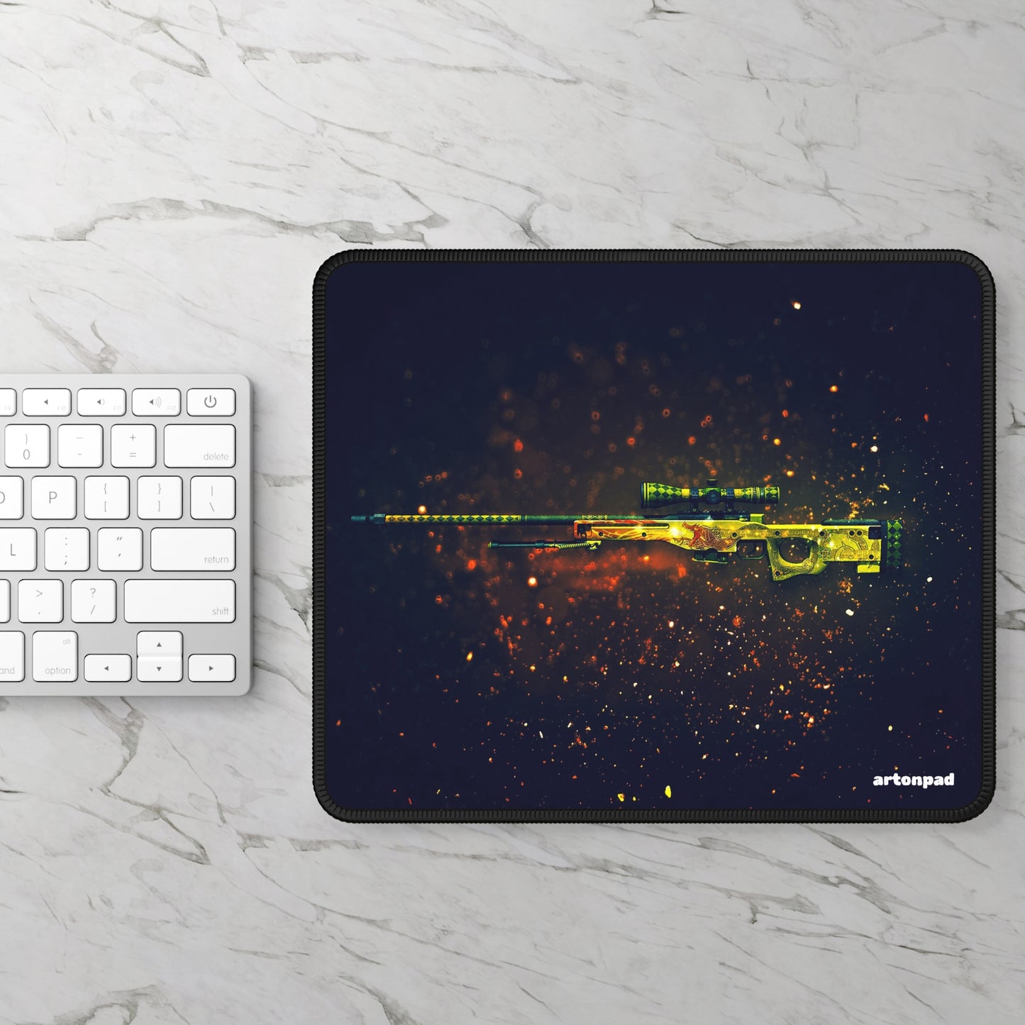 AWP | Dragon Lore Precision Gaming Mouse Pad – Legendary Style, Pro-Level Aim